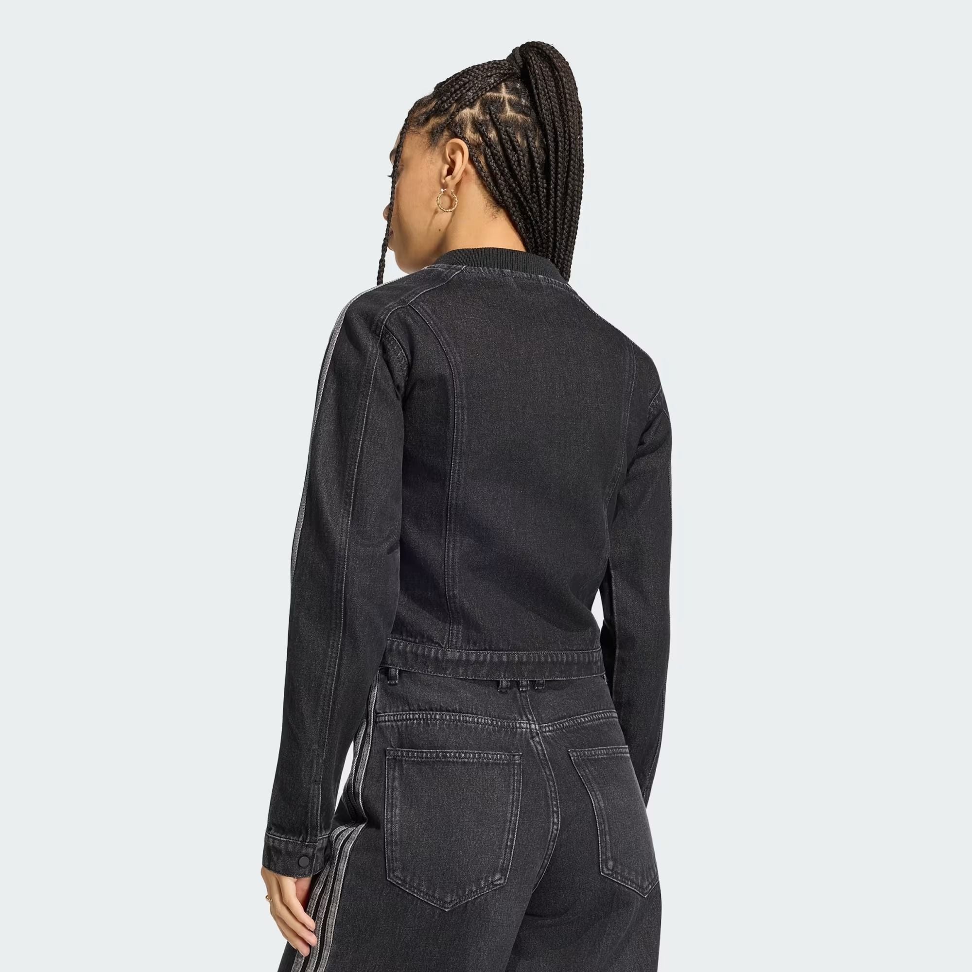  ÁO TRACK TOP NỮ ADIDAS SST DENIM - KQ6467 