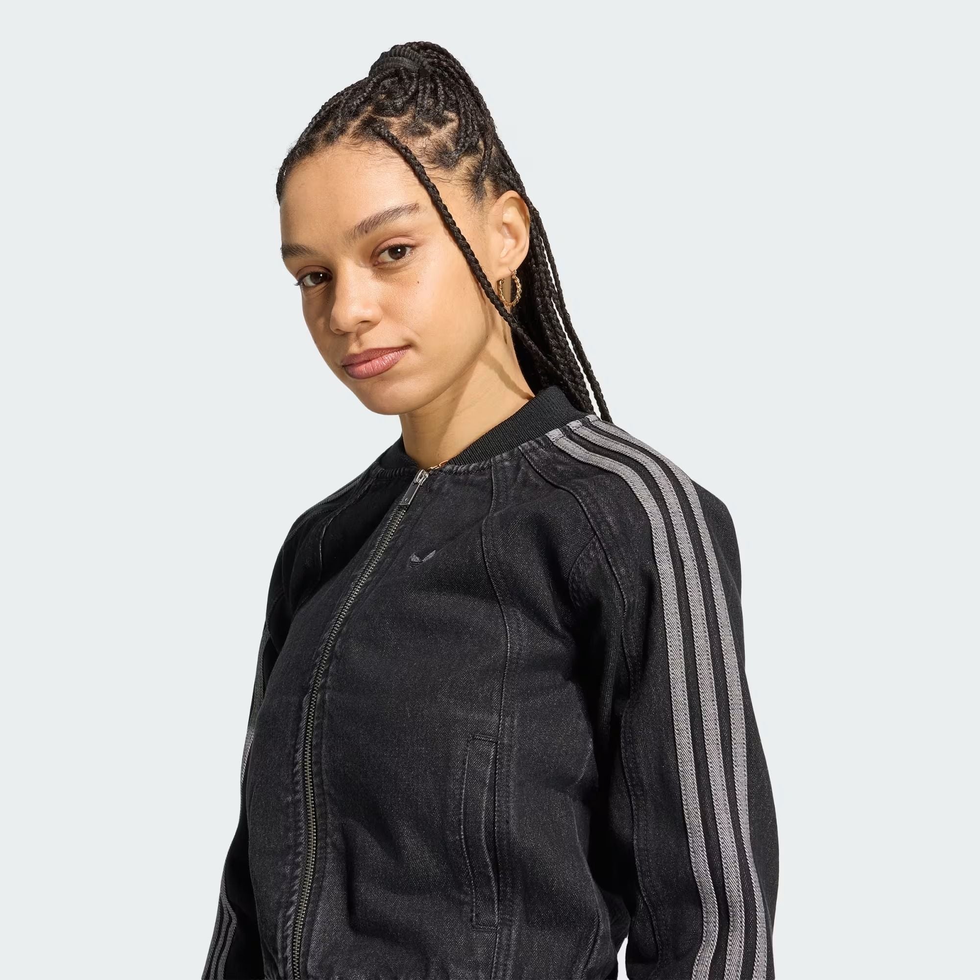  ÁO TRACK TOP NỮ ADIDAS SST DENIM - KQ6467 