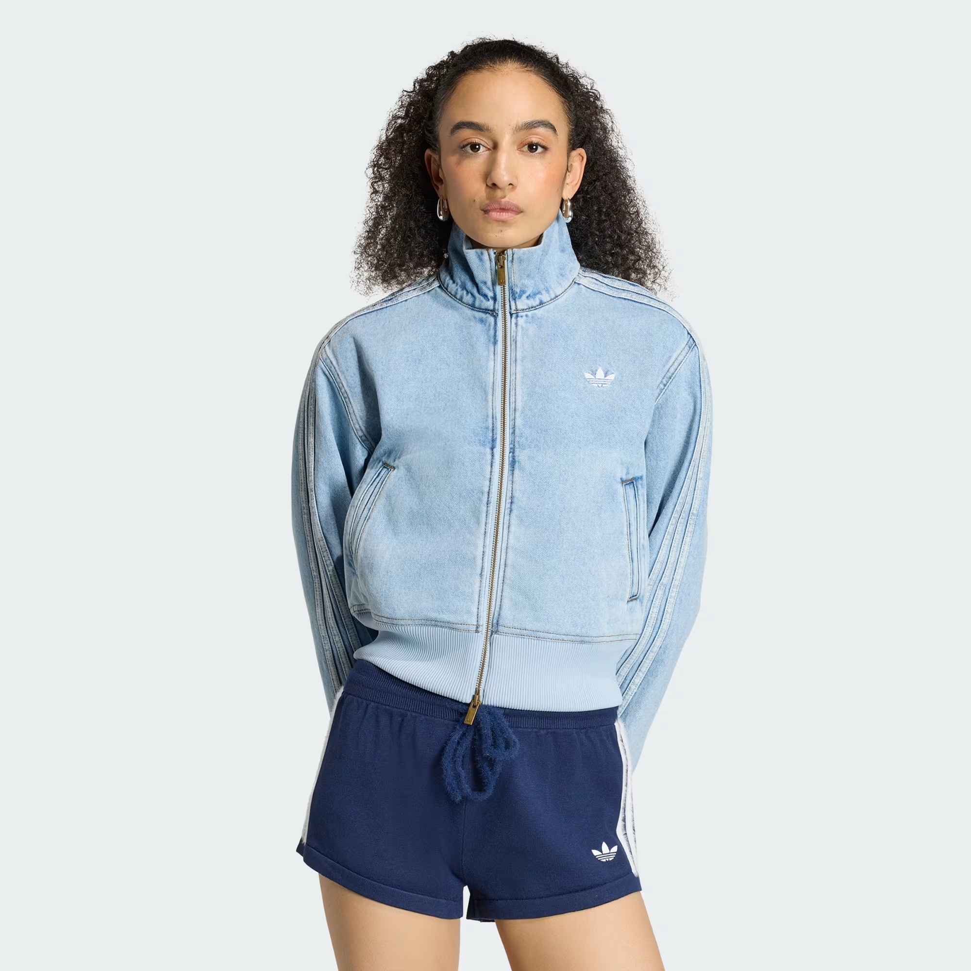  ÁO TRACKTOP NỮ ADIDAS DENIM FIREBIRD - KQ6492 