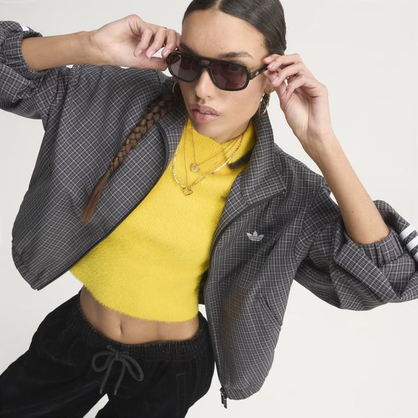  ÁO TRACK TOP NỮ ADIDAS CHECKS - LD5339 