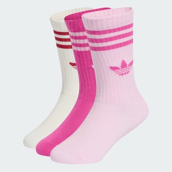  BỘ 3 TẤT UNISEX ADIDAS CREW SOCK 3P - KT1996 