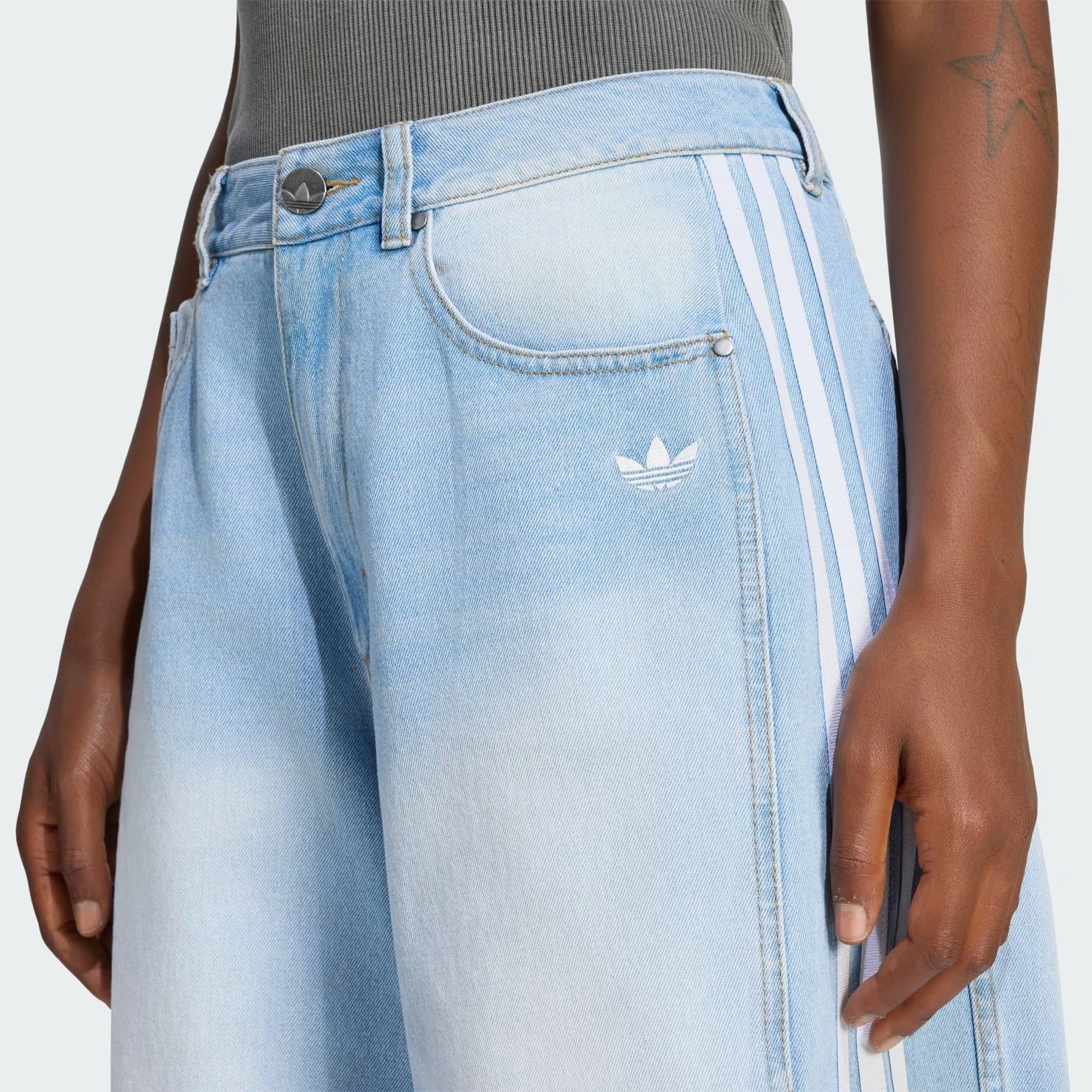  QUẦN DÀI NỮ ADIDAS DENIM BARREL - LE5888 