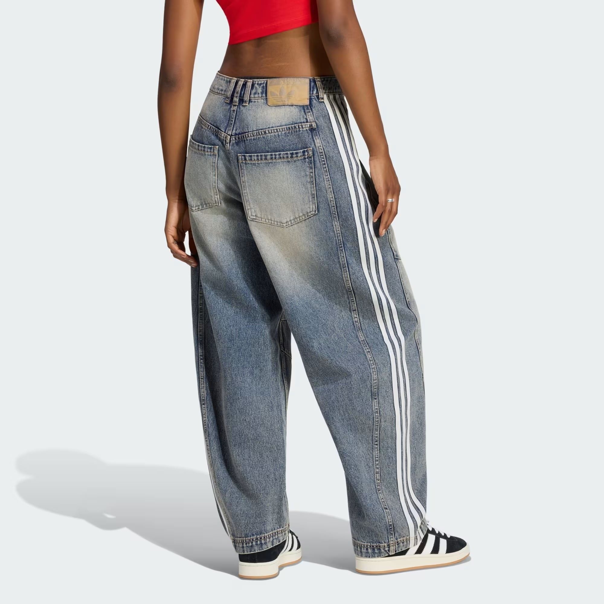  QUẦN DÀI NỮ ADIDAS DENIM BARREL - LE8303 