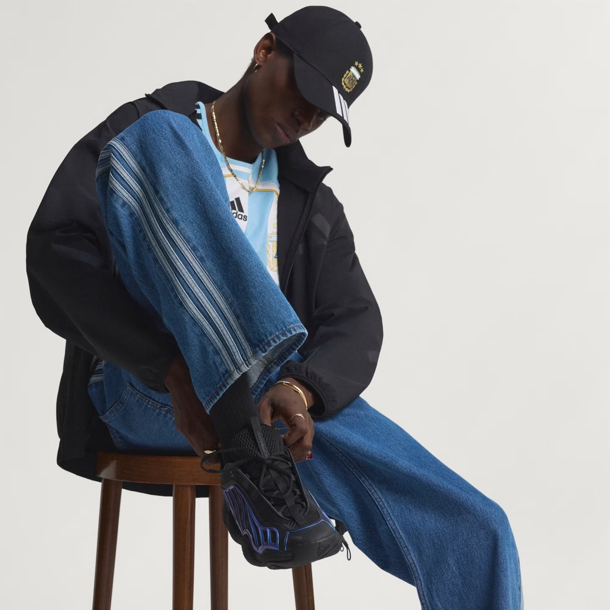  QUẦN DÀI NAM ADIDAS DENIM FIREBIRD PANTS - KD1499 