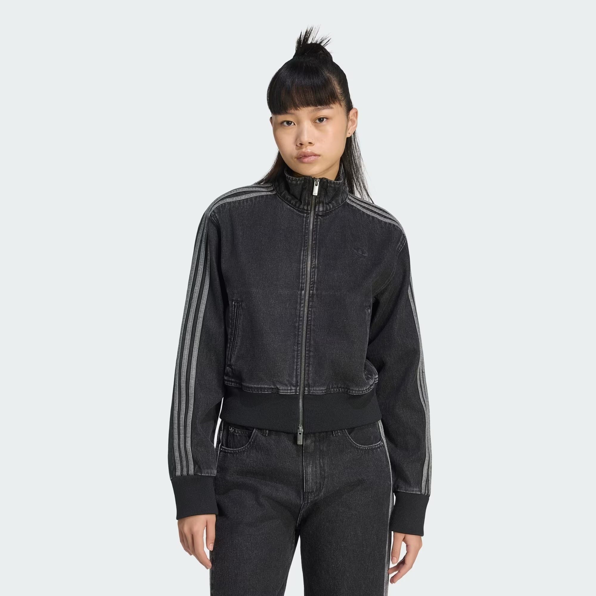  ÁO TRACK TOP NỮ ADIDAS FIREBIRD DENIM - IB6917 