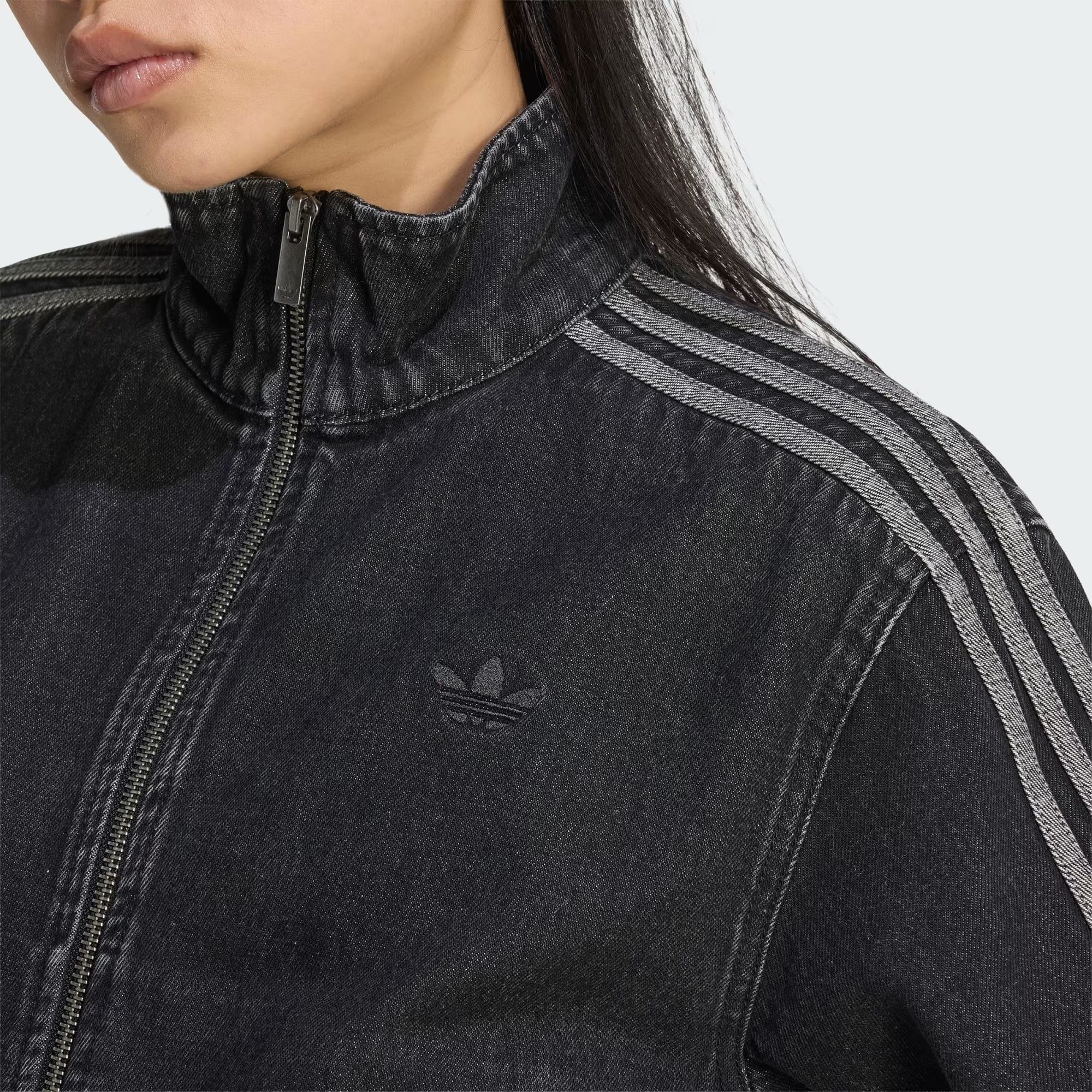  ÁO TRACK TOP NỮ ADIDAS FIREBIRD DENIM - IB6917 