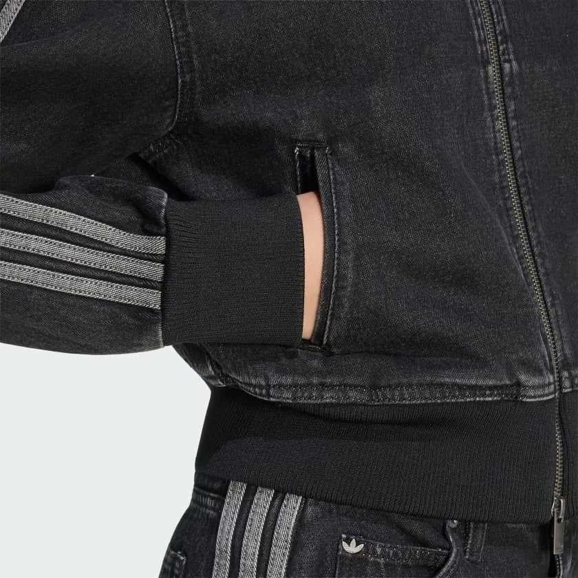  ÁO TRACK TOP NỮ ADIDAS FIREBIRD DENIM - IB6917 