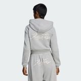  ÁO TRACK TOP NỮ ADIDAS GRAPHIC SHORT FRONT ZIP - LE8319 