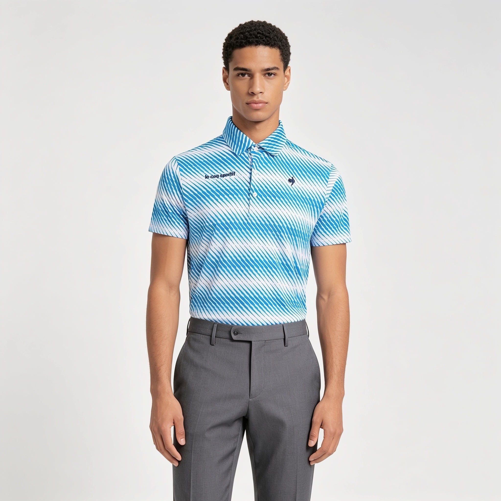  Áo polo Nam Le Coq Sportif - LG6SHS10MV-BL00 
