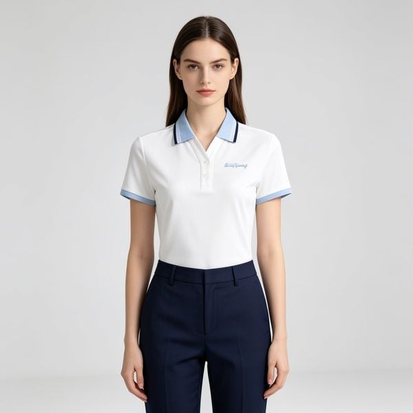  Áo polo Nữ Le Coq Sportif - L262WCNTOS05-A02 