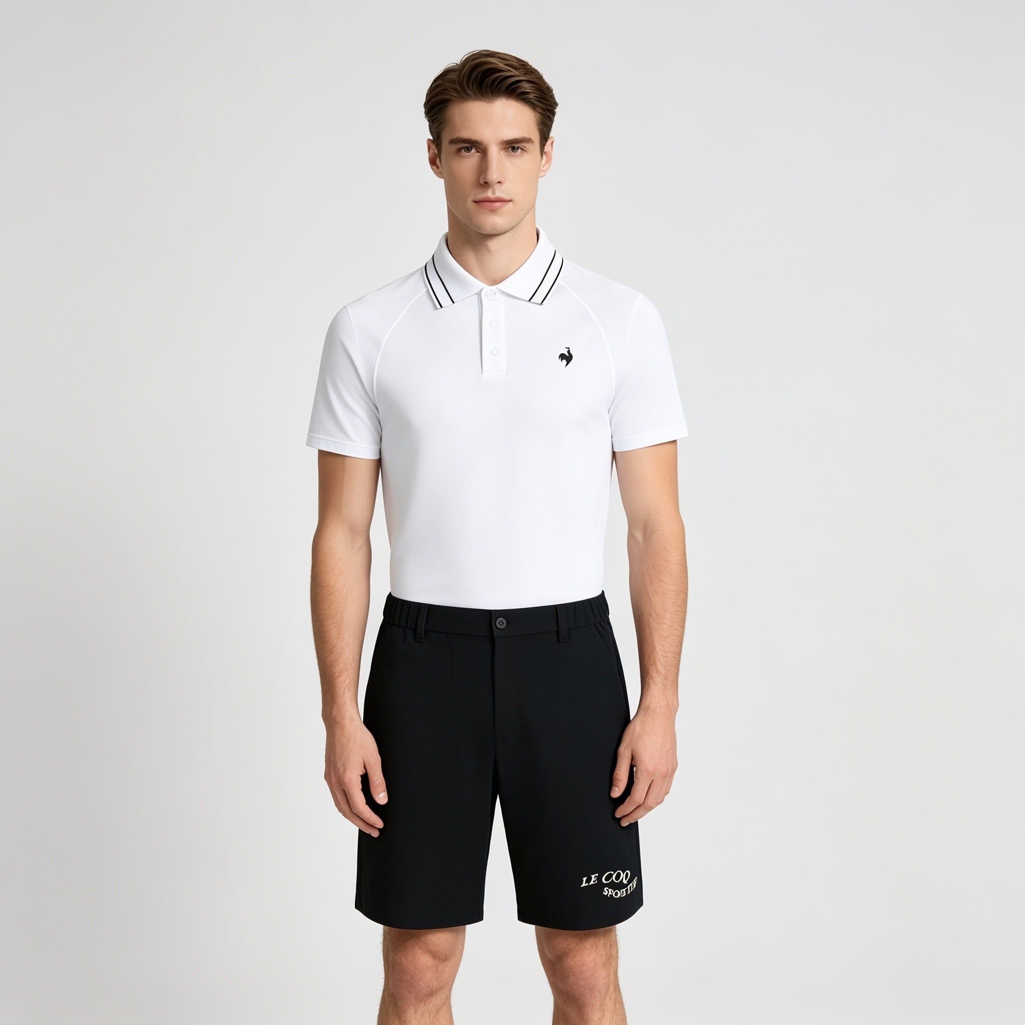  Áo polo Nam Le Coq Sportif - L262MCNROS04-A04 