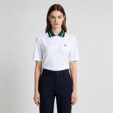  Áo polo Nữ Le Coq Sportif - GR222LTS41-WHTE 