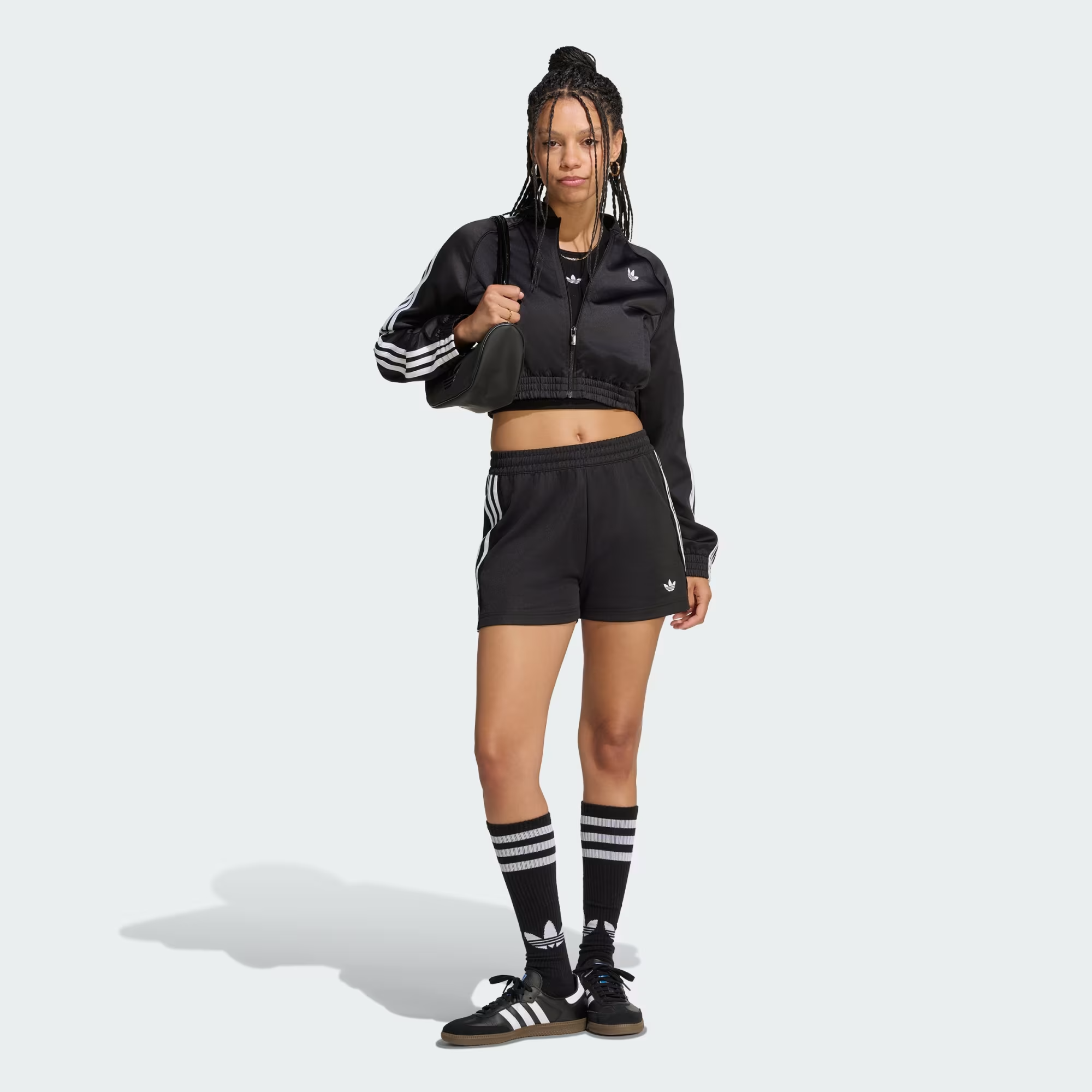  QUẦN SHORT NỮ ADIDAS LACE 3 SỌC REN - LG4267 