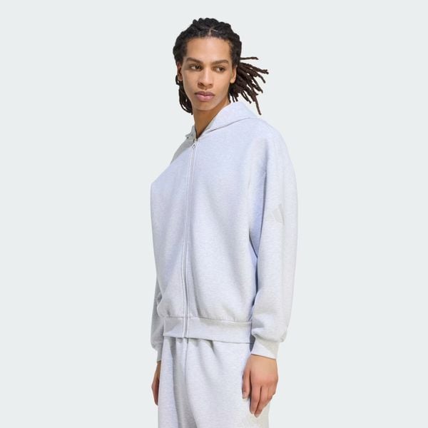  ÁO HOODIE NAM ADIDAS SOFT LUX KHÓA KÉO - KU8001 