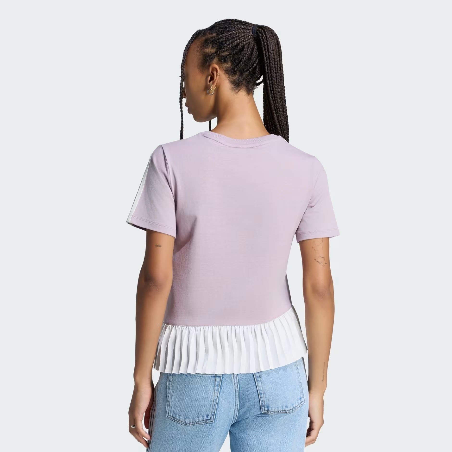  ÁO THUN NỮ ADIDAS PLEAT XẾP LY - LF2342 