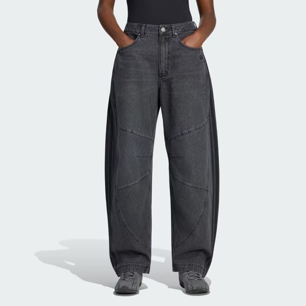  QUẦN DÀI NỮ ADIDAS DENIM BARREL - LF3778 