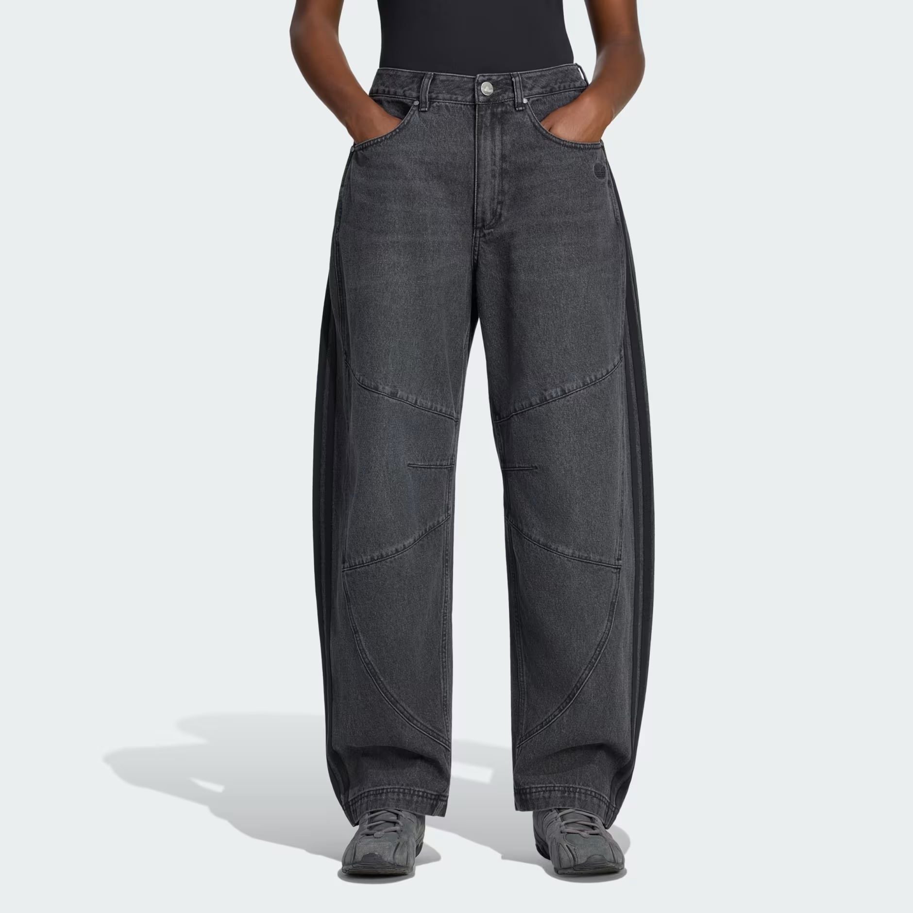  QUẦN DÀI NỮ ADIDAS DENIM BARREL - LF3778 