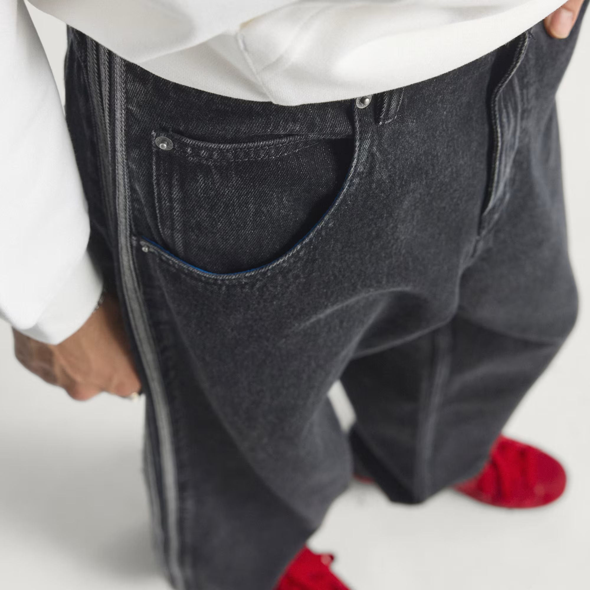  QUẦN DÀI NAM ADIDAS JEANS DENIM FIREBIRD ADICOLOR - KD1497 