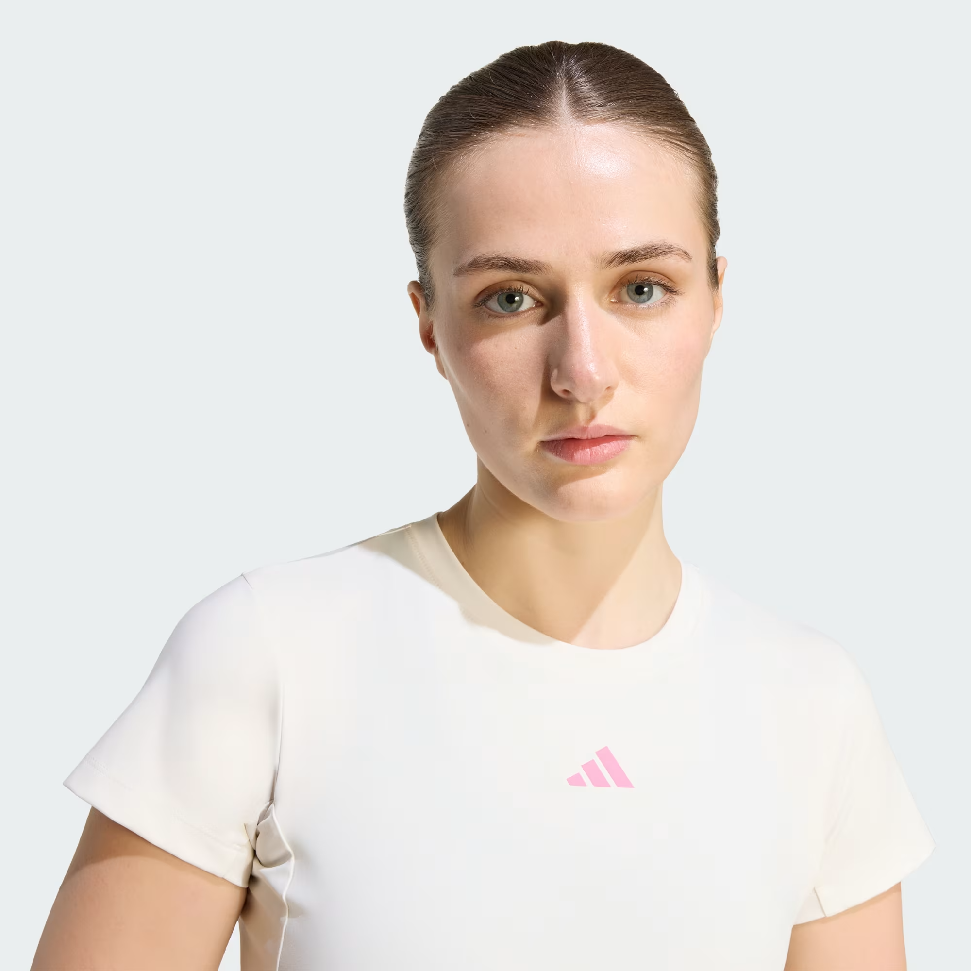  ÁO THUN NỮ ADIDAS BABY TEE 3 STRIPES STUDIO - KY3097 