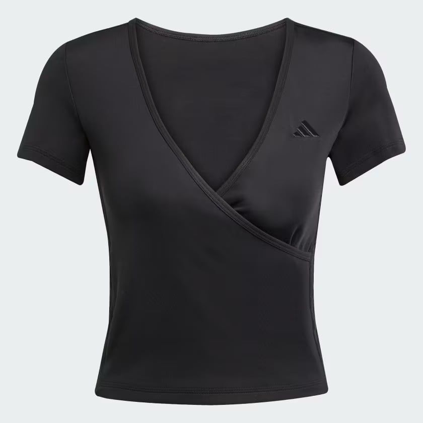  Áo Thun Nữ Crop Top Adidas Seasonal Essentials 3-Stripes 