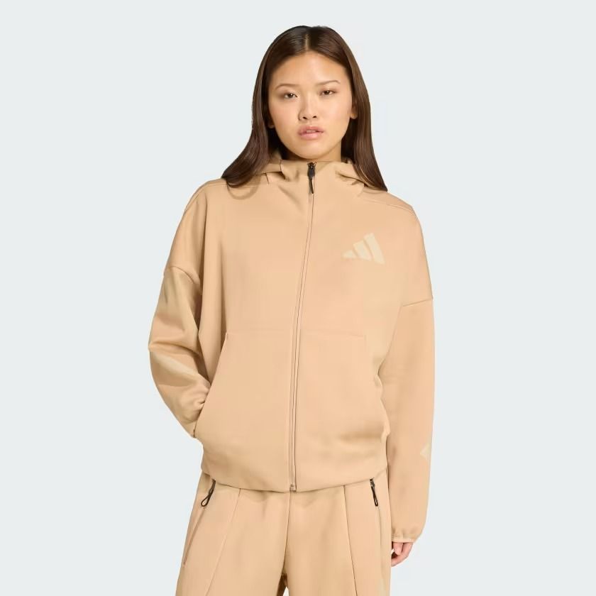  Áo Hoodie Nữ Khóa Kéo Dọc Thân adidas Z.N.E. 
