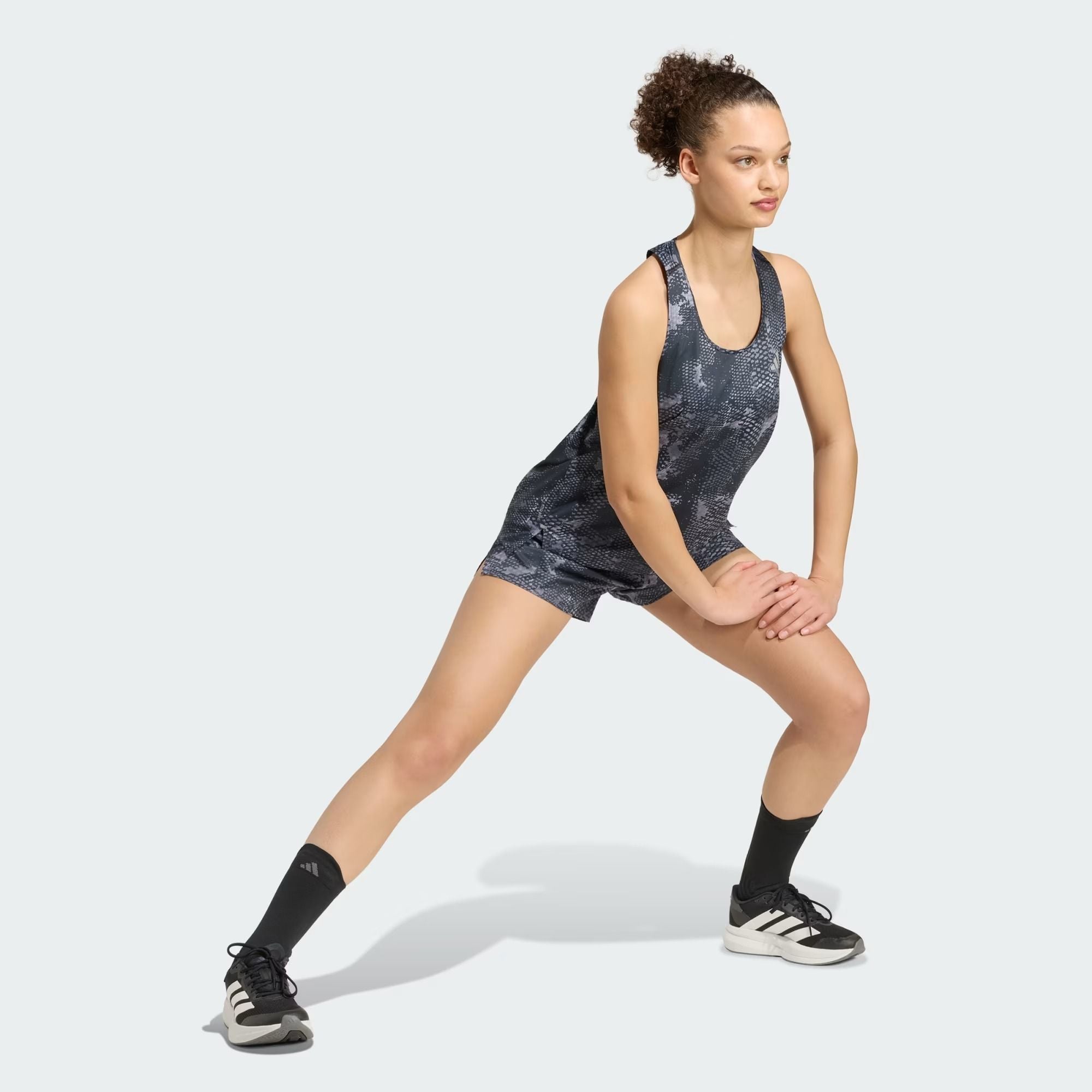  ÁO TANK TOP NỮ ADIDAS RUNNING ADI365 HỌA TIẾT DA BÁO - KG1340 