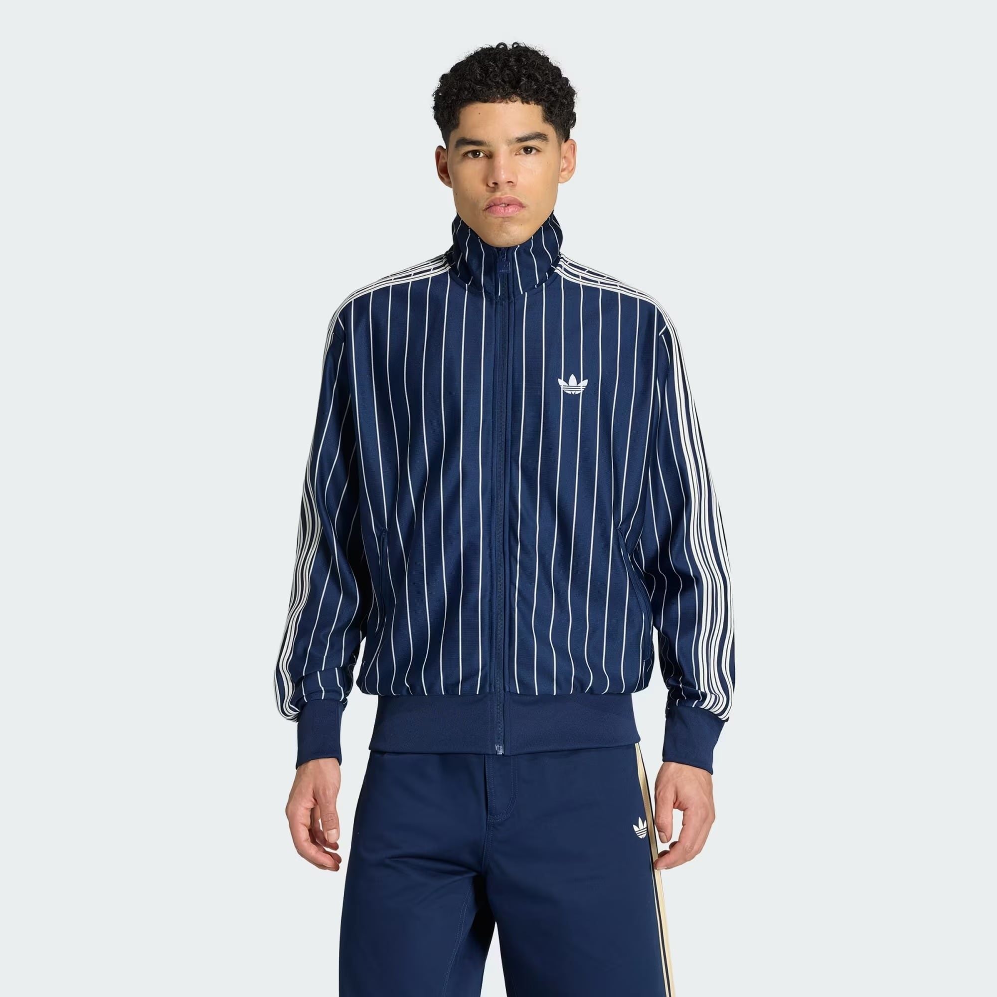  ÁO TRACK TOP NAM ADIDAS KẺ GẠCH FIREBIRD - KR7228 
