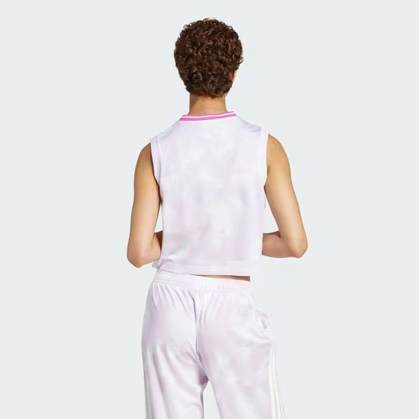  Áo Tank Top Nữ Lưới 3 Sọc Ngắn Tiro 