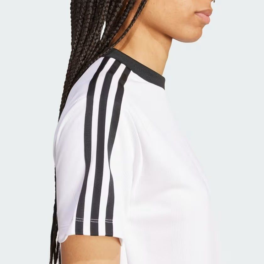 Áo thun nữ dệt jacquard Adicolor Football