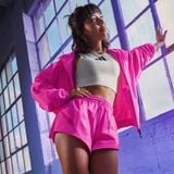 Quần Short Nữ Dệt Thoi adidas Z.N.E.