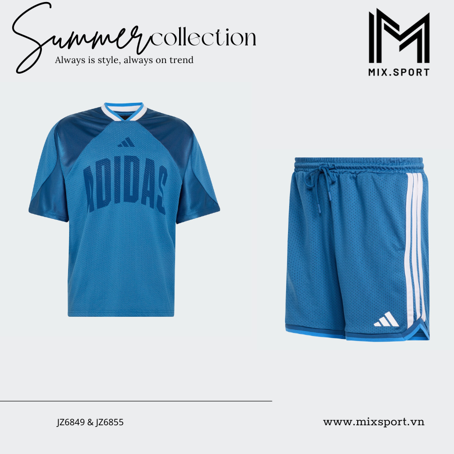  Bộ Đồ Xuân Hè Nam Lưới Stadium JZ6849 & JZ6855 