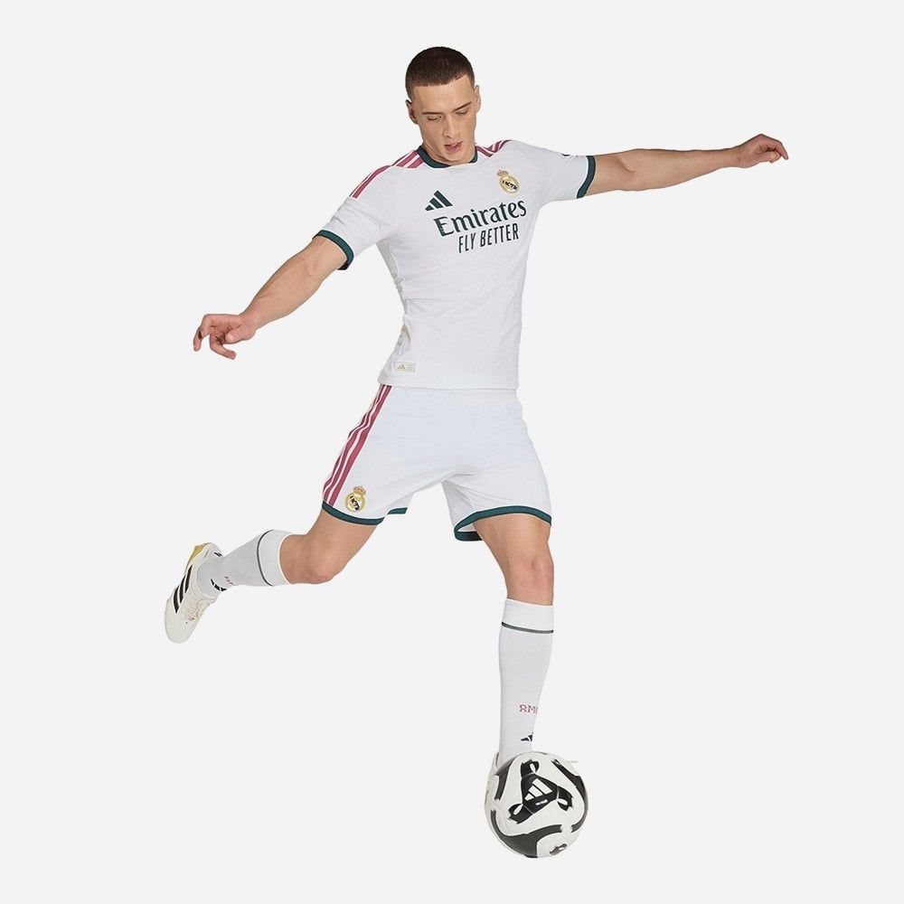  Áo Thun Nam Adidas ân Nhà Real Madrid Authentic 26/27 - JZ7218 