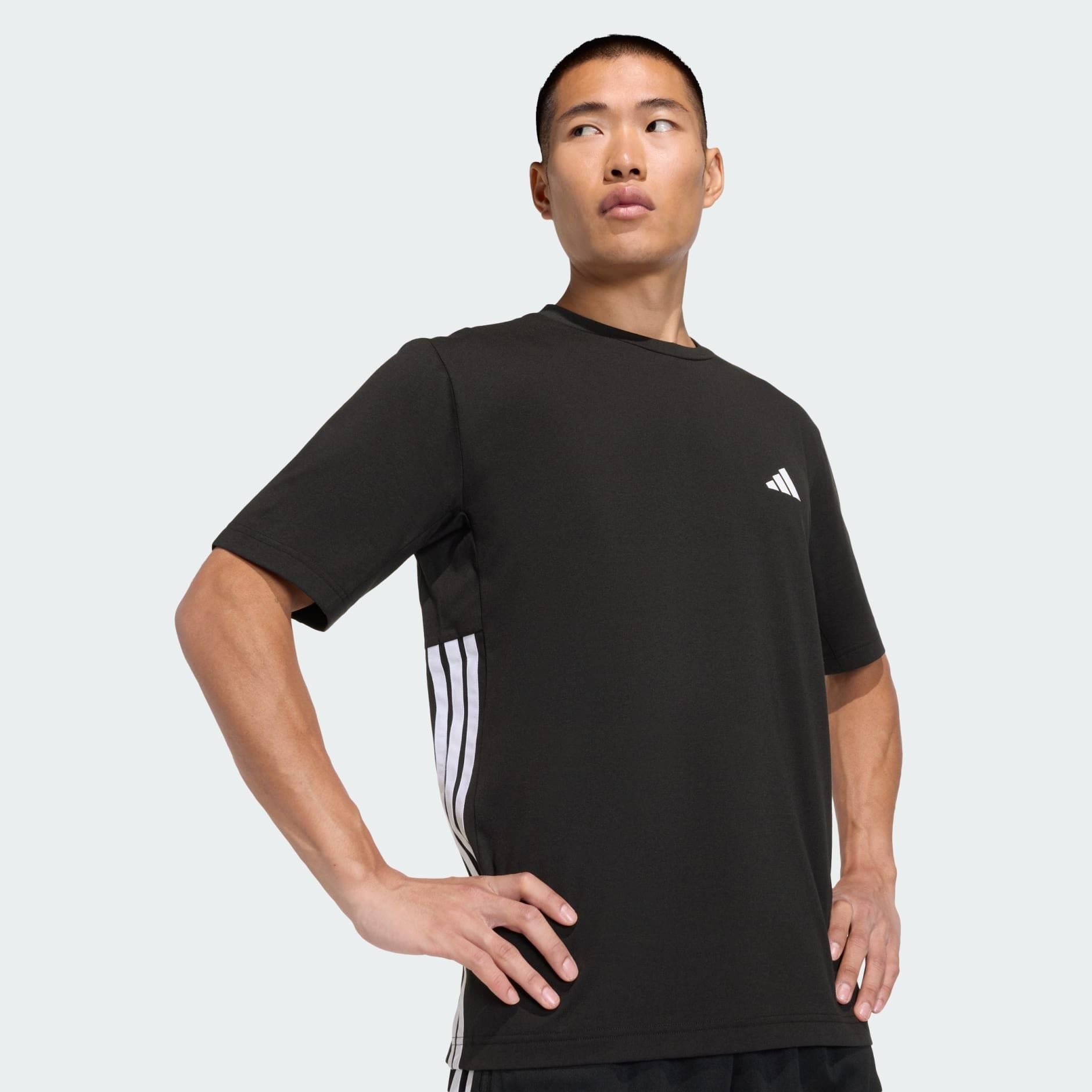  ÁO THUN NỮ WORKOUT ESSENTIALS FEELREADY 3 SỌC 