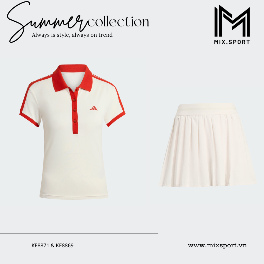  Bộ Đồ Xuân Hè Nữ Polo Tennis Classics KE8871 & KE8869 