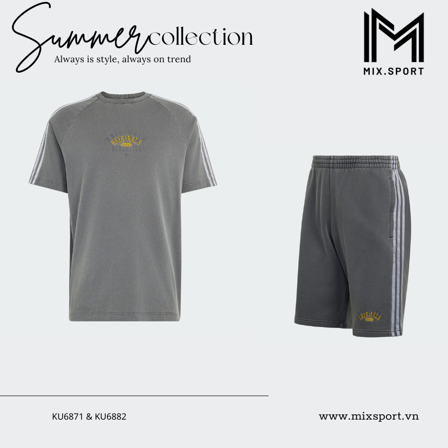  Bộ Đồ Xuân Hè Nam Originals - Washed Graphics Ringer KU6871 & KU6882 