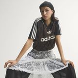  ÁO ĐẤU NỮ ADIDAS SATIN HOẠ TIẾT DA RẮN - KX1898 