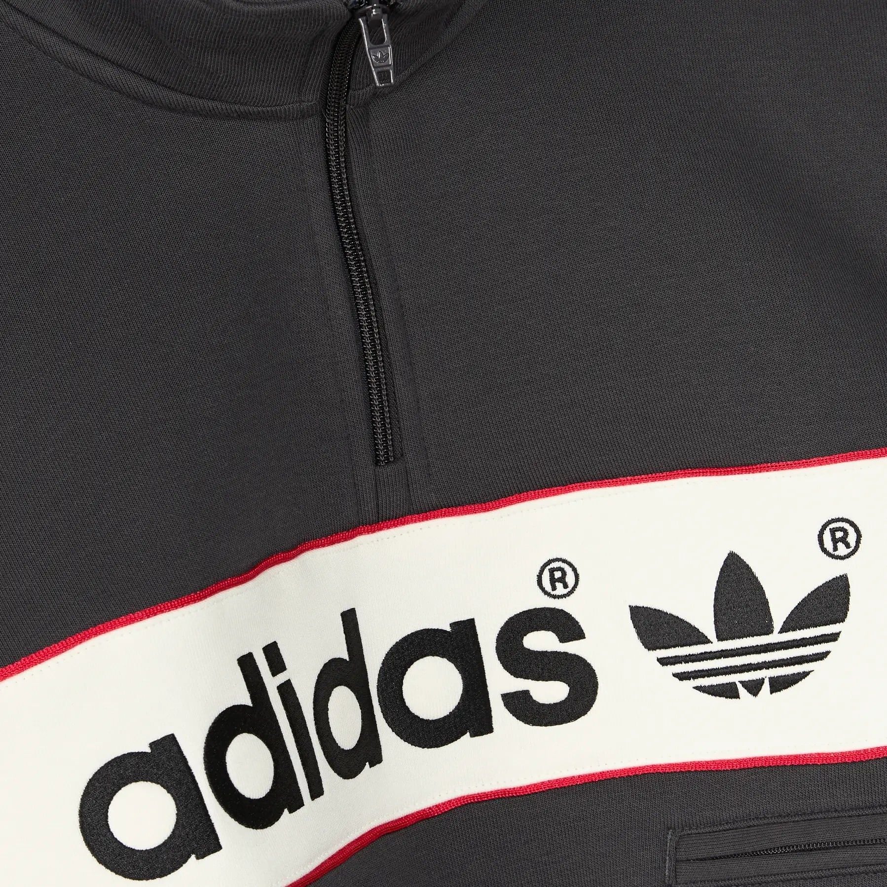  ÁO SWEATSHIRT NỮ ADIDAS ADISIGNATURE NY KHÓA KÉO - LD1668 