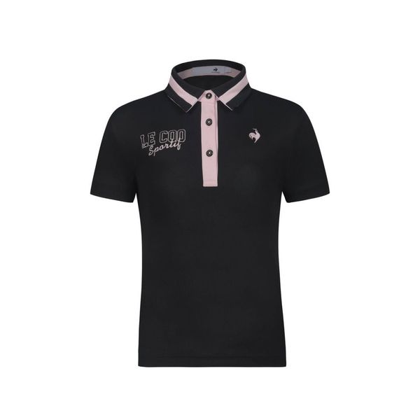  Áo polo cộc tay có cổ nữ Le Coq Sportif - LG6SHST0LV-BK00 