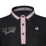  Áo polo cộc tay có cổ nữ Le Coq Sportif - LG6SHST0LV-BK00 
