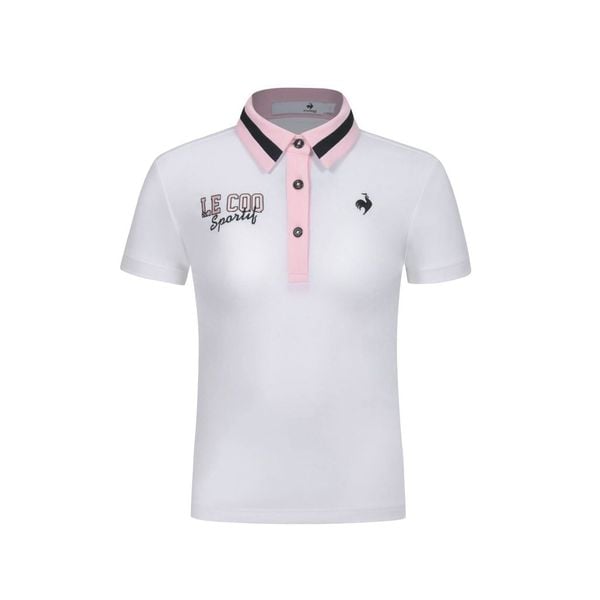  Áo polo cộc tay có cổ nữ Le Coq Sportif - LG6SHST0LV-WH00 