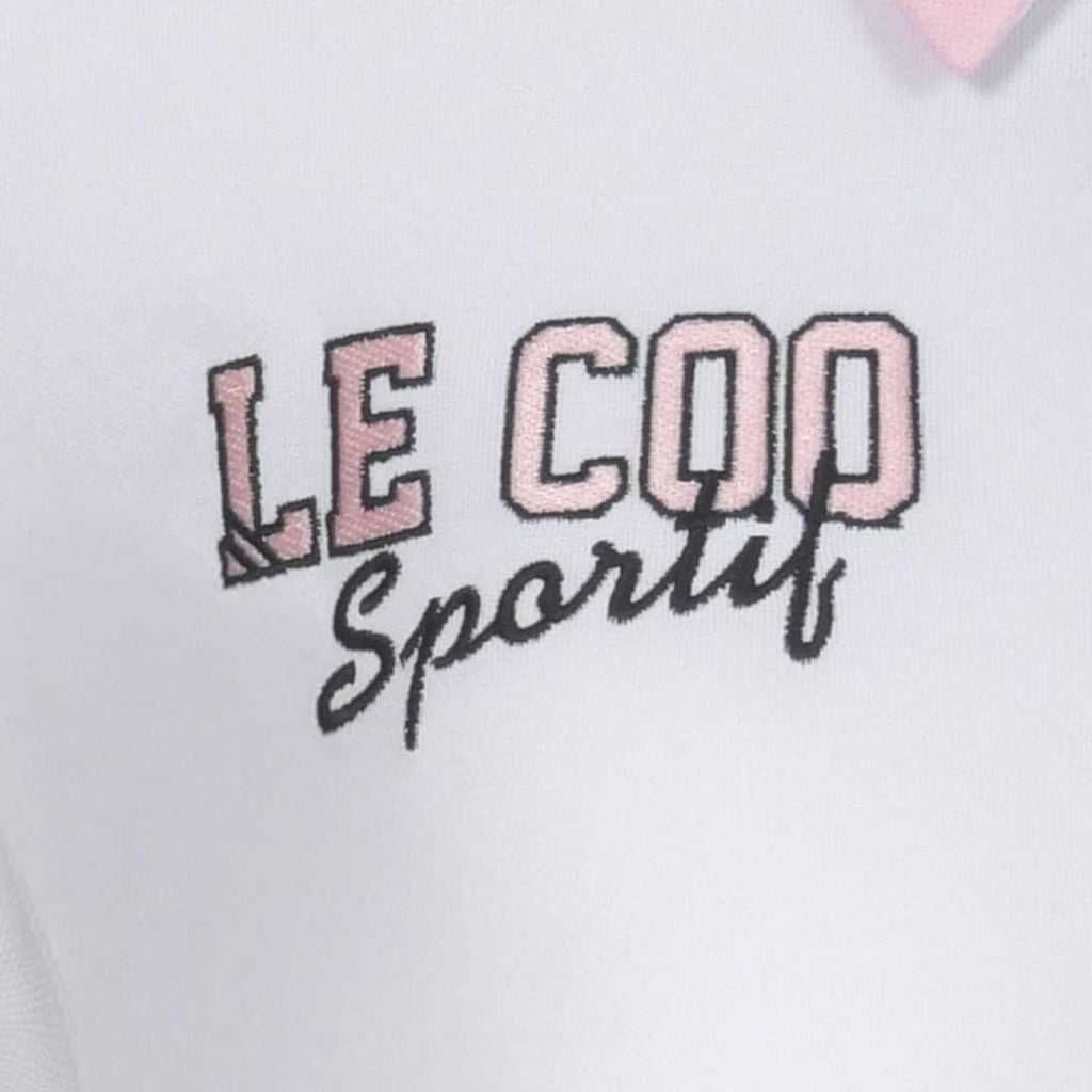  Áo polo cộc tay có cổ nữ Le Coq Sportif - LG6SHST0LV-WH00 