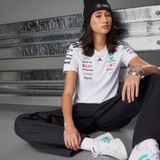 Áo thun Nữ đấu tay đua đội MERCEDES-AMG PETRONAS F1