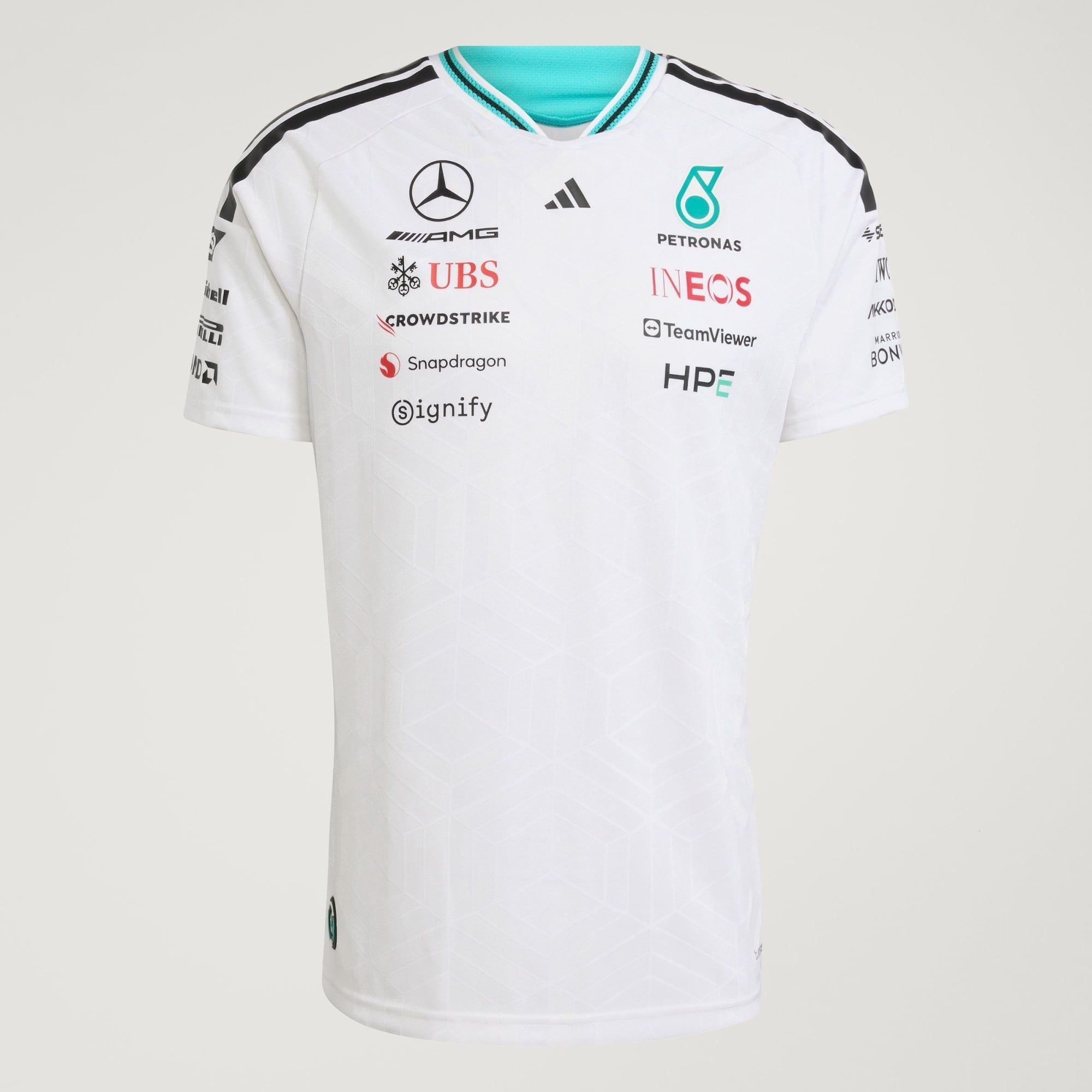  Áo Đấu Nam Adidas MERCEDES - AMG PETRONAS FORMULA 1 TEAM DRIVER PHIÊN BẢN AUTHENTIC - KE5324 