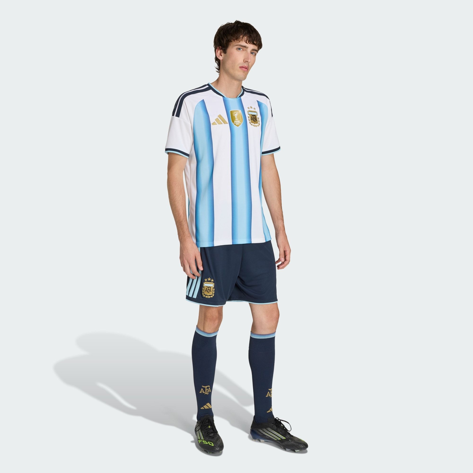  Quần Short Nam Thi Đấu Sân Nhà Argentina 26 Phiên Bản Replica 