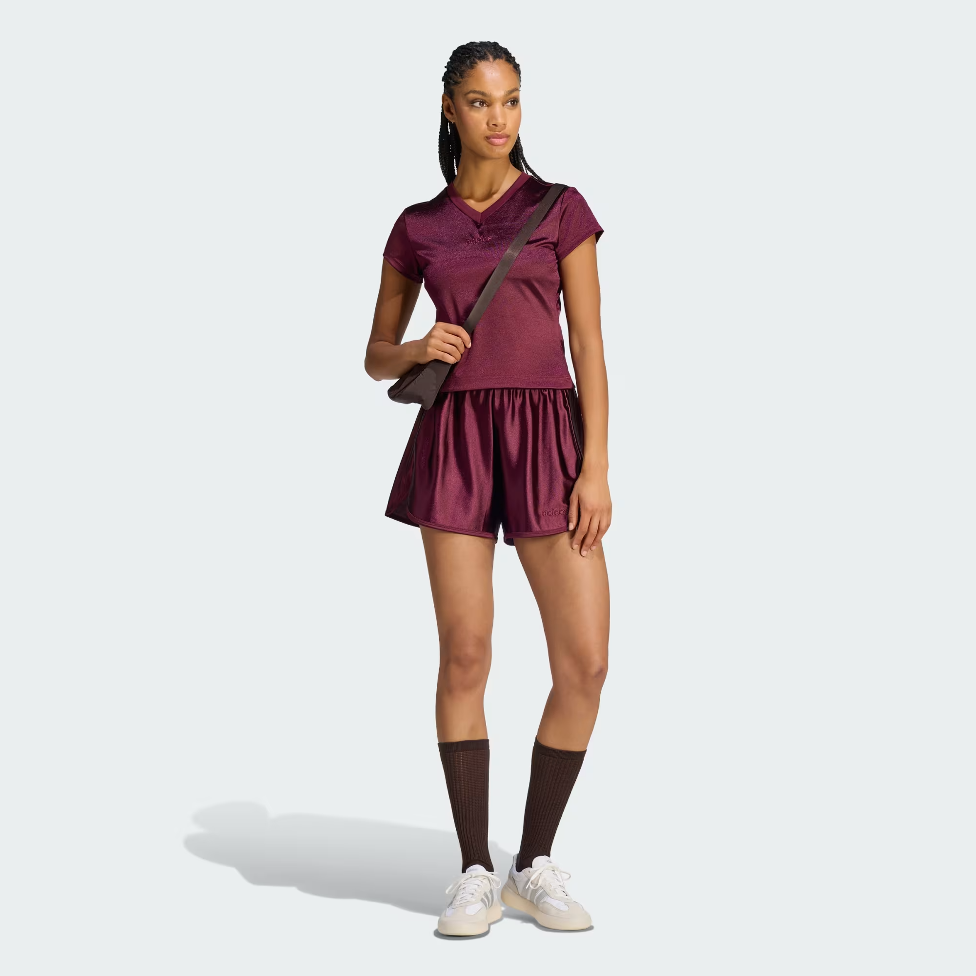  QUẦN SHORT NỮ ADIDAS SATIN SEASONAL ESSENTIALS - KS7930 