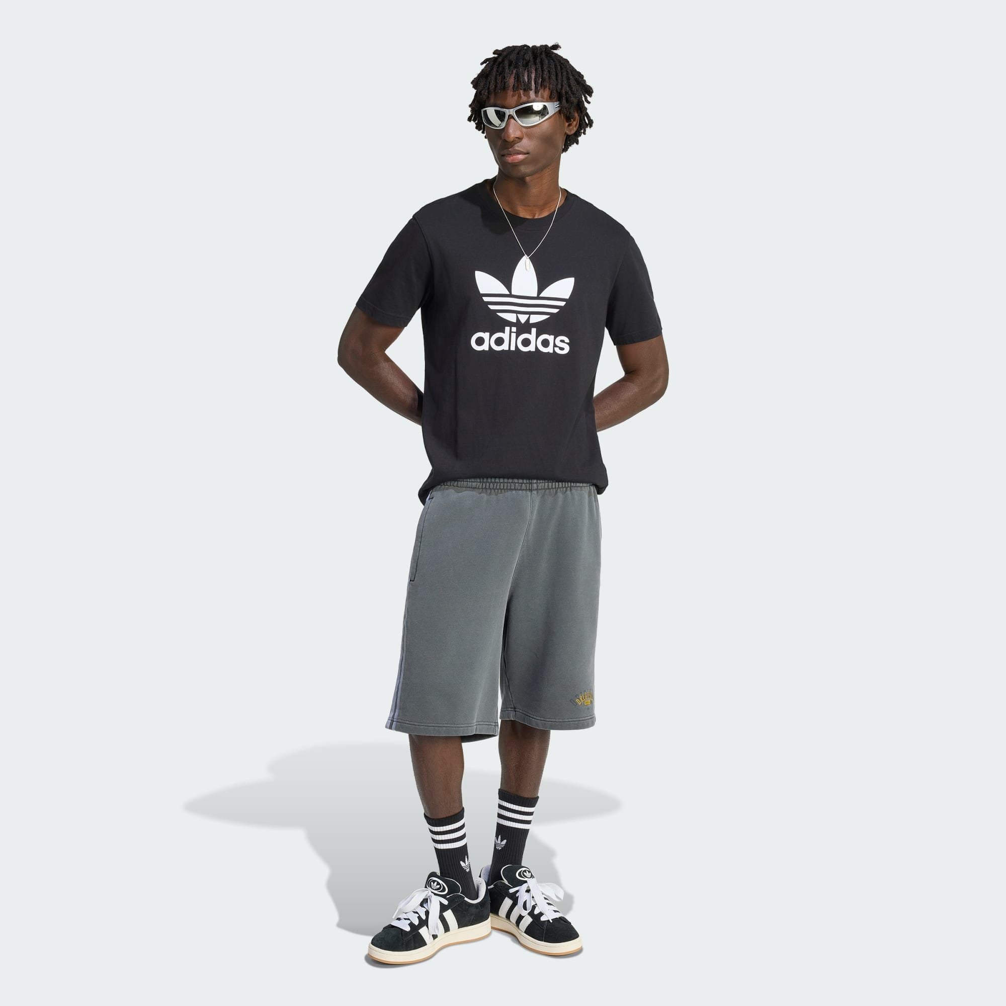  Quần Short Nam Bóng Rổ Adidas Originals - Washed Graphics 