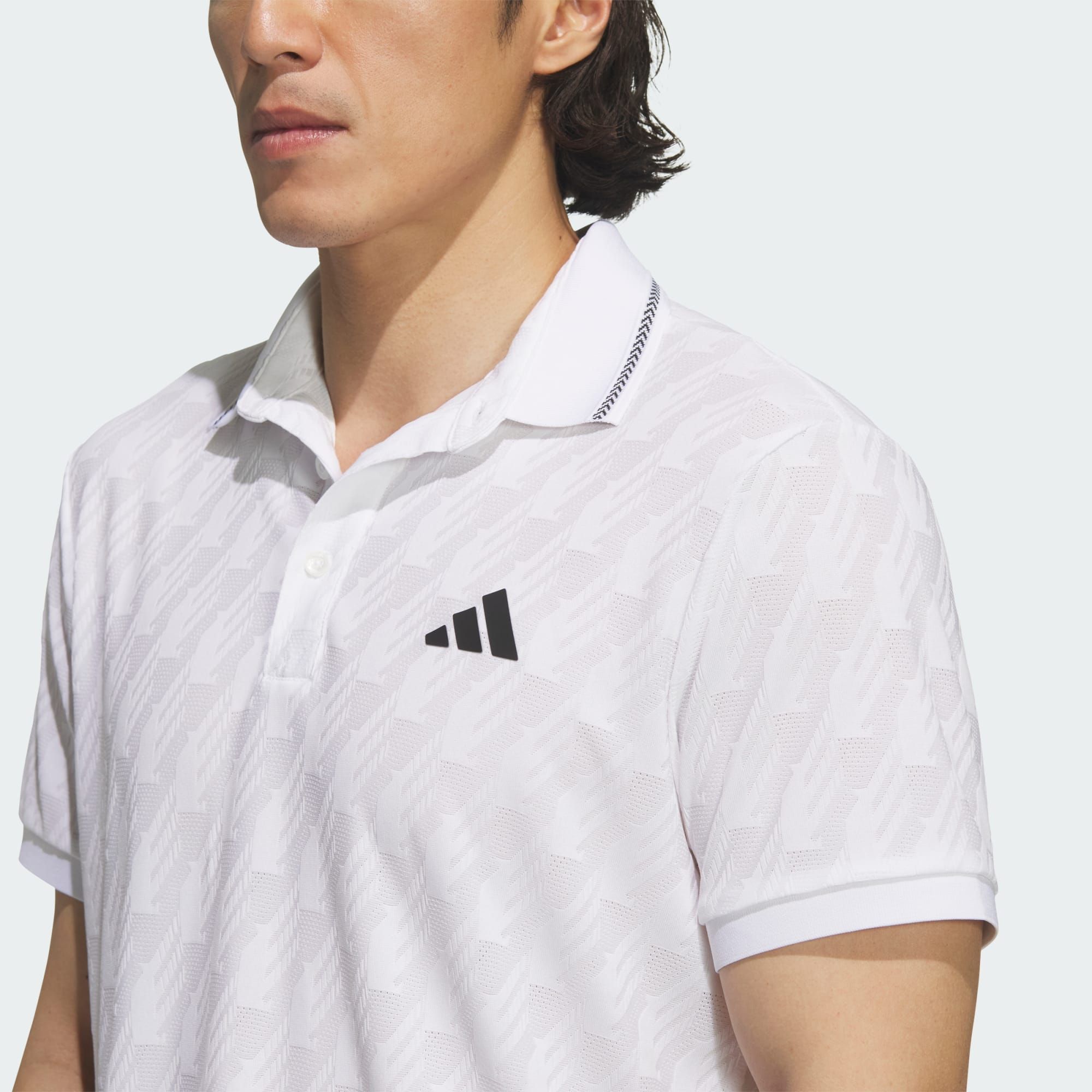  ÁO POLO NAM ADIDAS NGẮN TAY JACQUARD - JY8231 