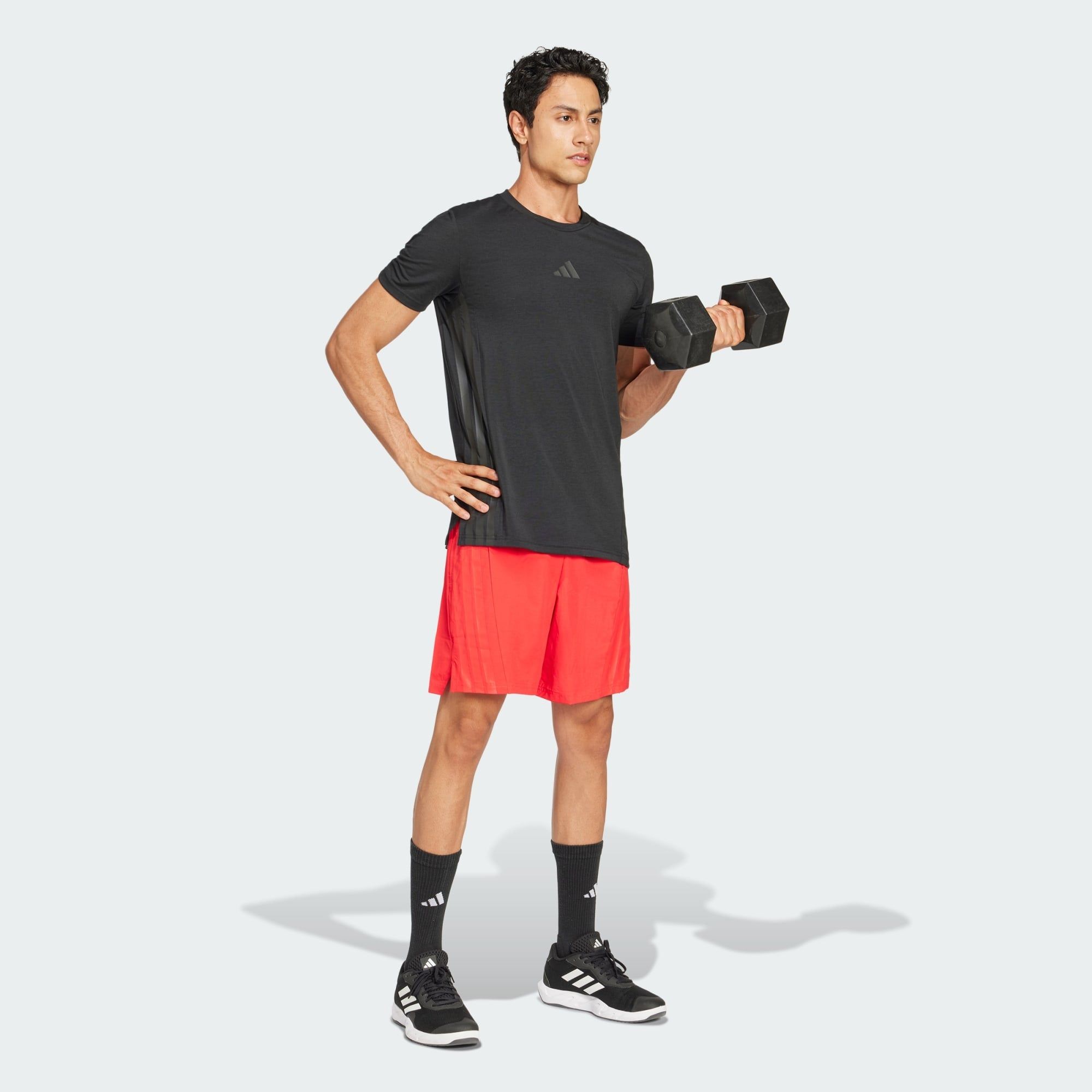  ÁO THUN NAM ADIDAS 3 GẠCH DESIGNED 4 TRAINING - JE5684 