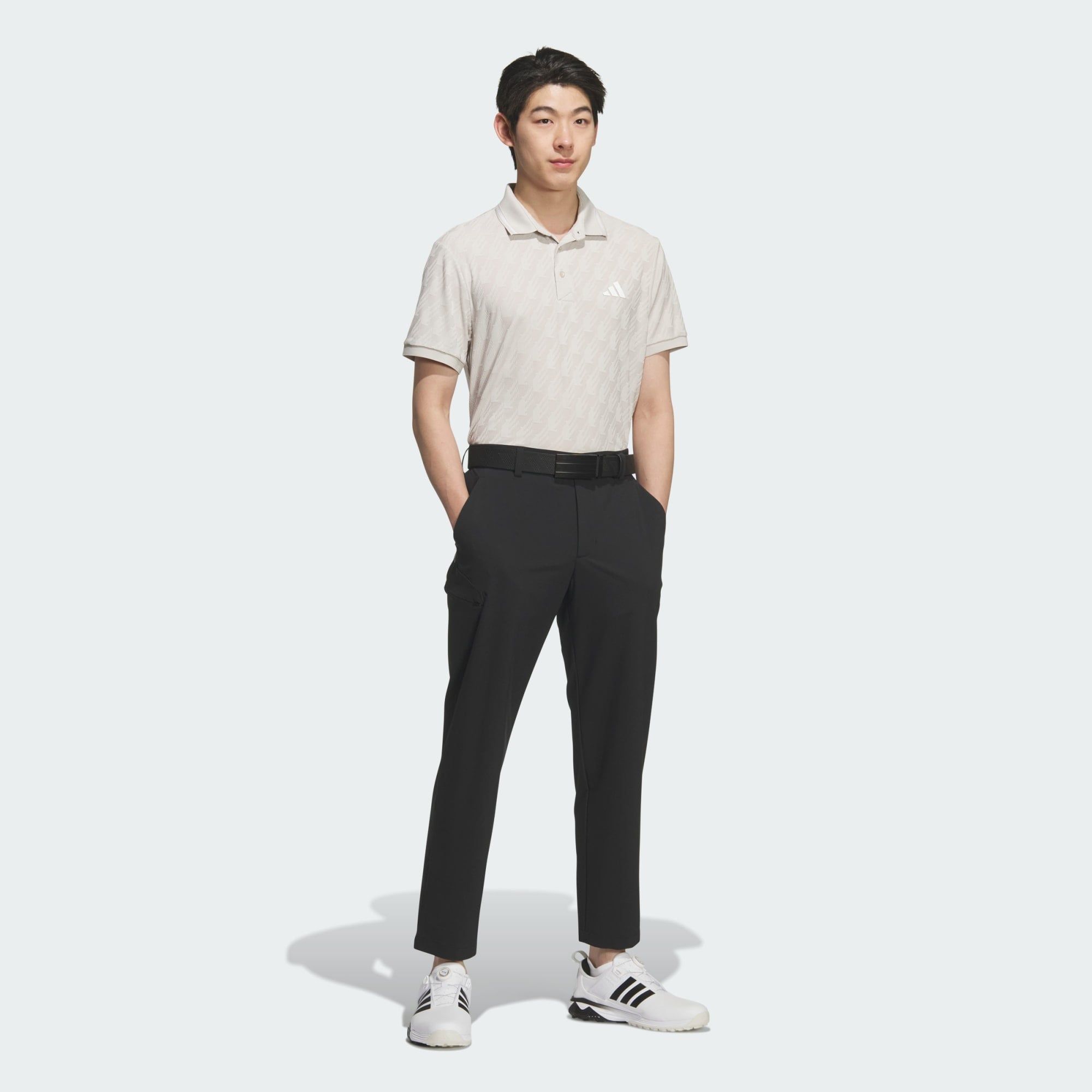  Áo Polo Nam Ngắn Tay Jacquard 