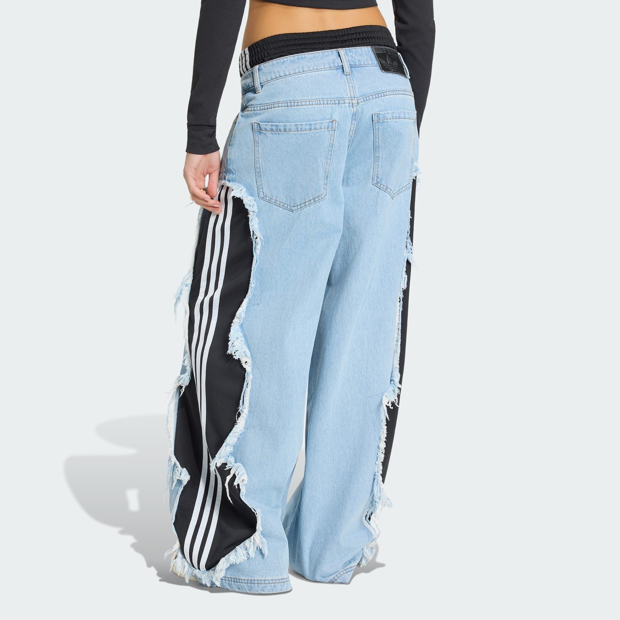  QUẦN DÀI NỮ ADIDAS DENIM ADILENIUM 5.0 DECONSTRUCTED - KY5192 